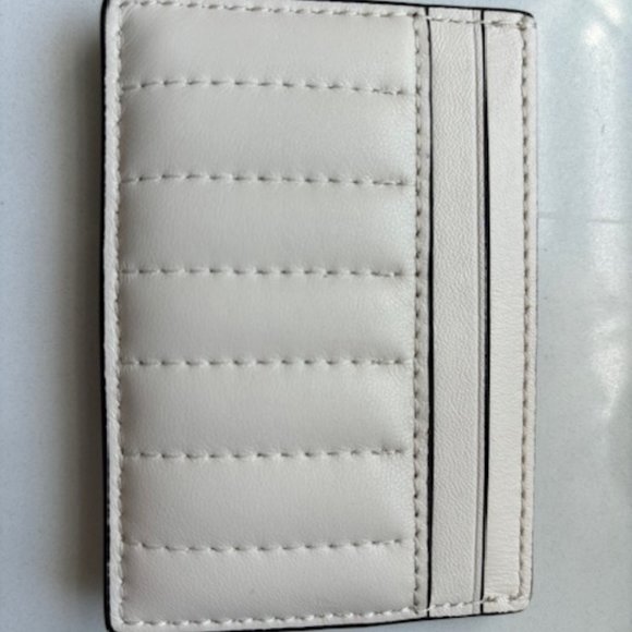 Coach Card Case With Linear Quilting - Picture 2 of 3